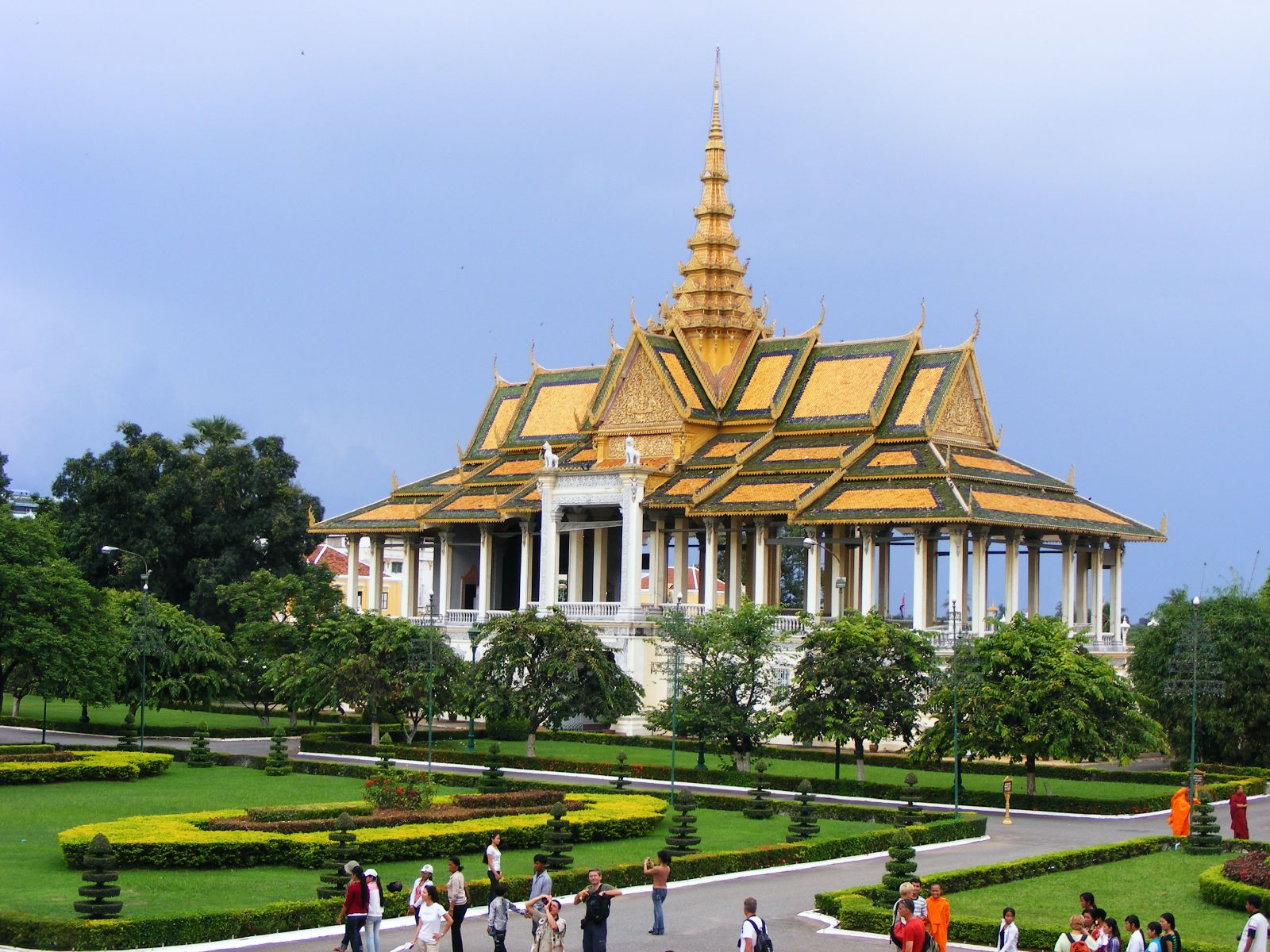 du lịch campuchia - Cung điện hoàng gia Campuchia